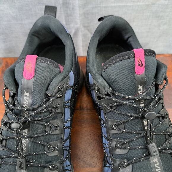 Nike Air Vapormax Run Utility Throwback Future Men SZ 9 PUR/BLUE AQ8810-009 - Picture 5 of 11